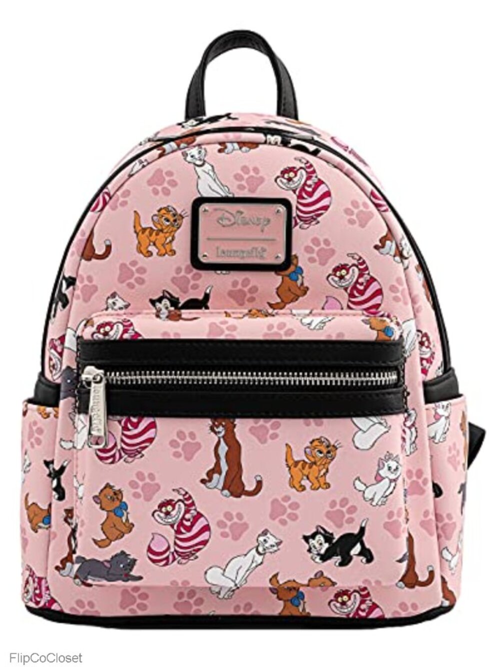 Loungefly Disney Cats Backpack Faux Leather Handbag